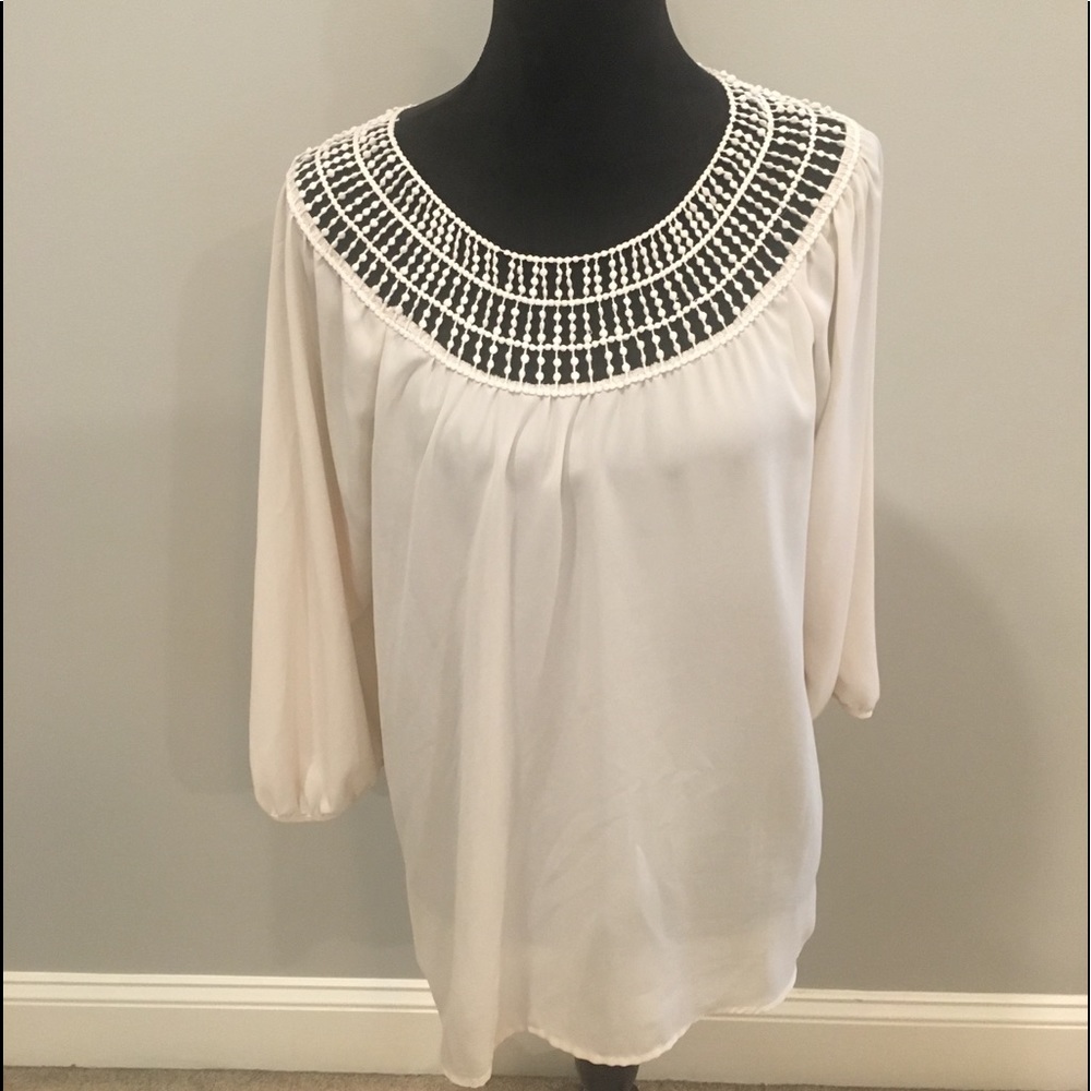 Cream top